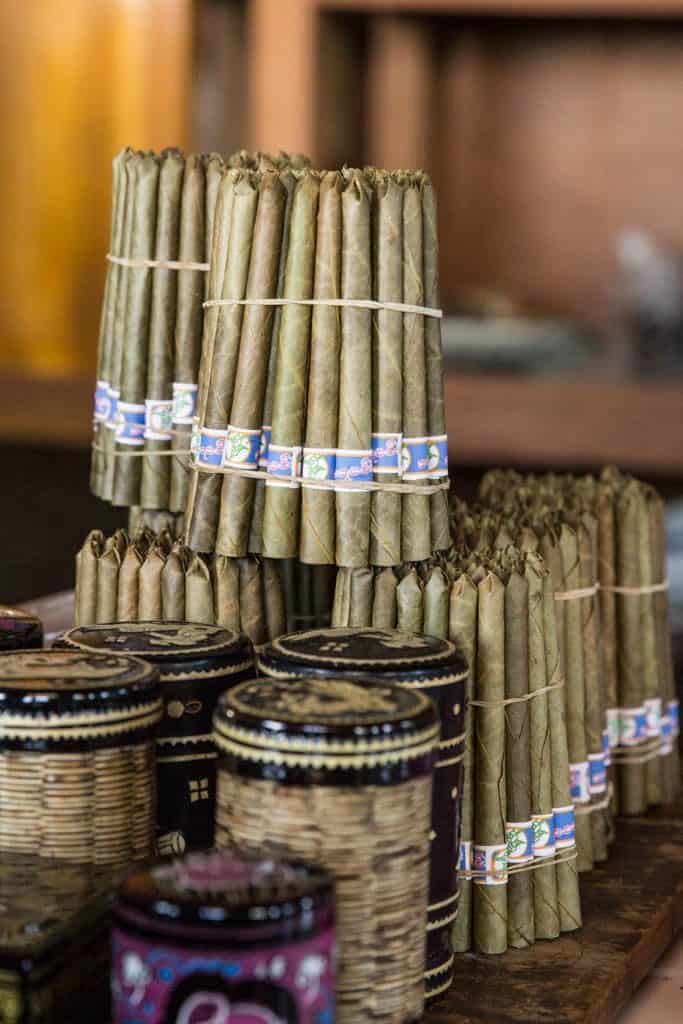 hand made cigars in inle lake myanmar