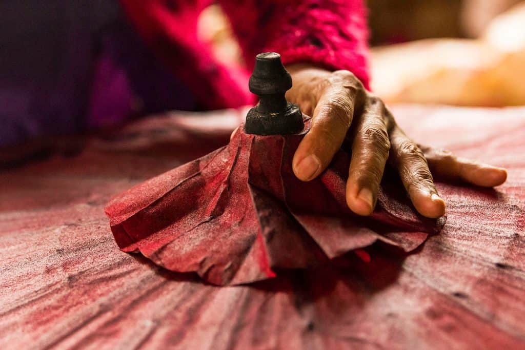 Hand made paper umbrella