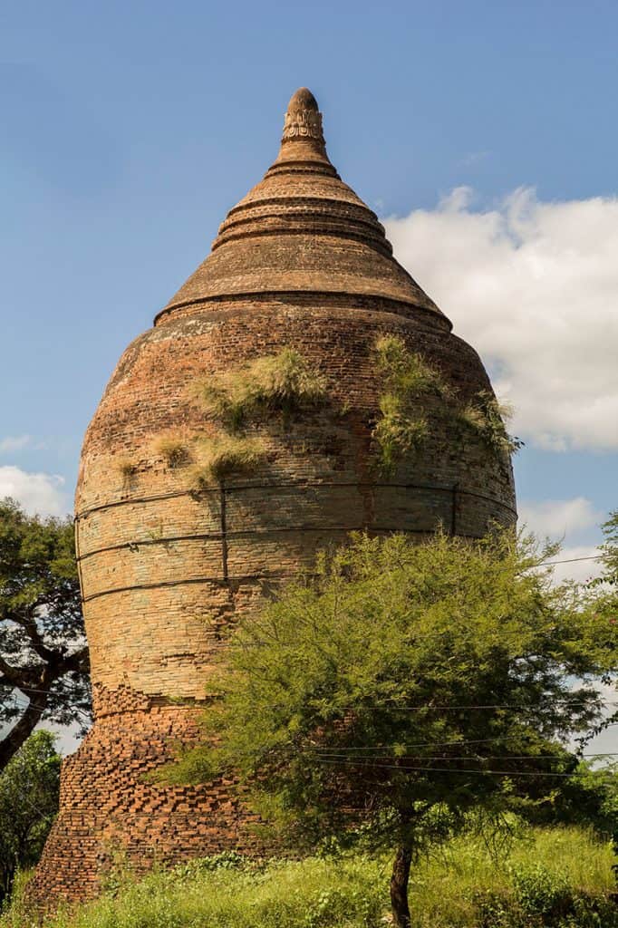 one of the pagodas in ancient bagan