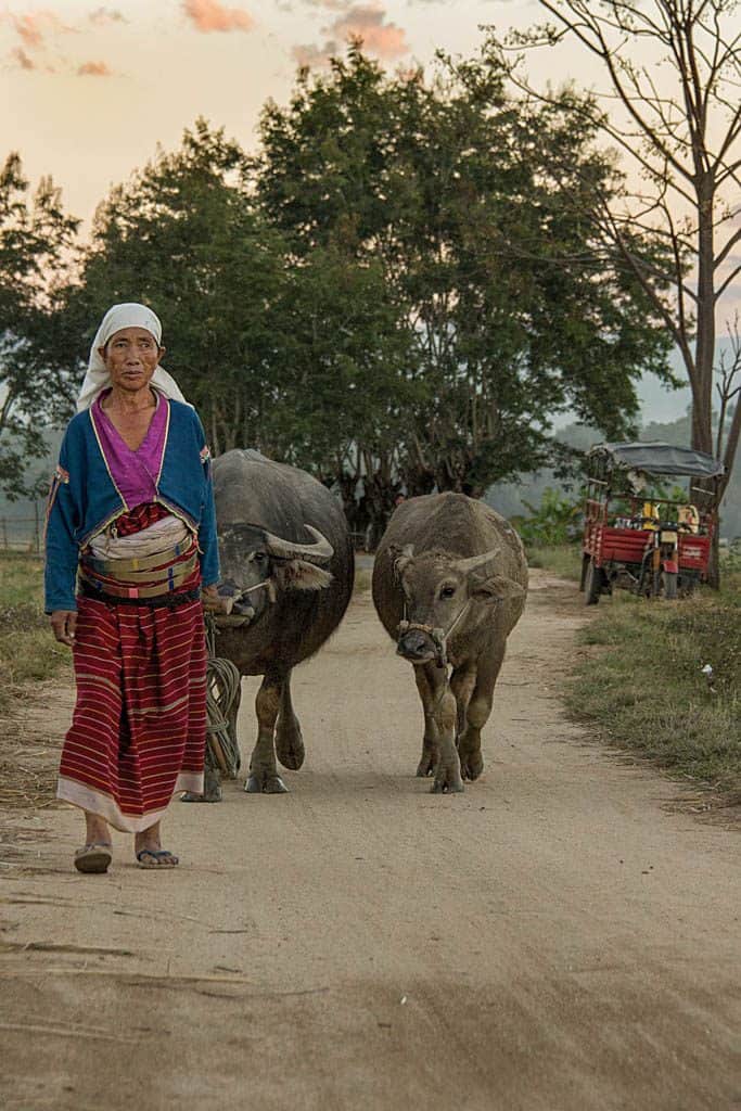 a woman fro the hill tribes of Kyaing Tong