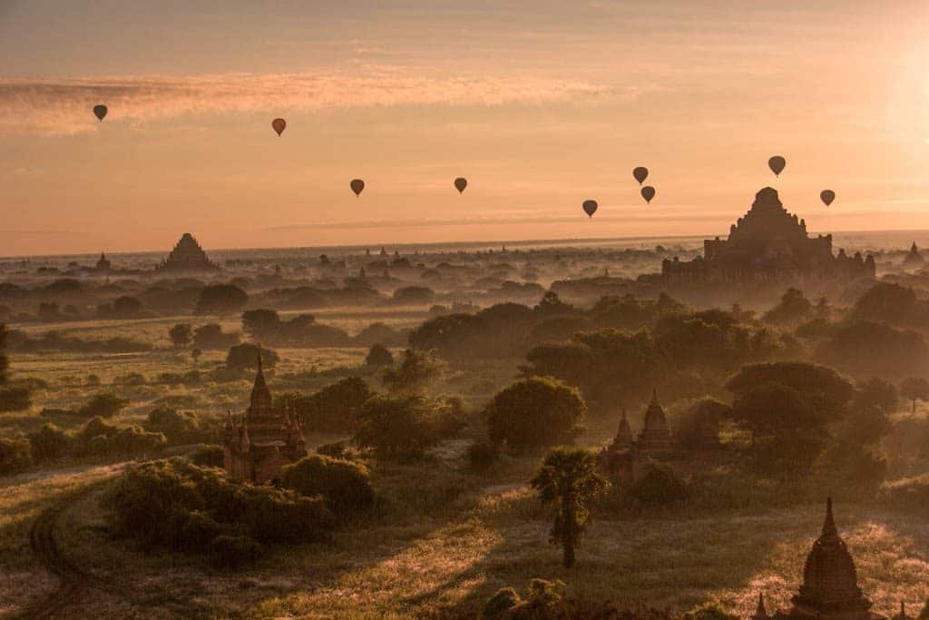 Bagan sunset