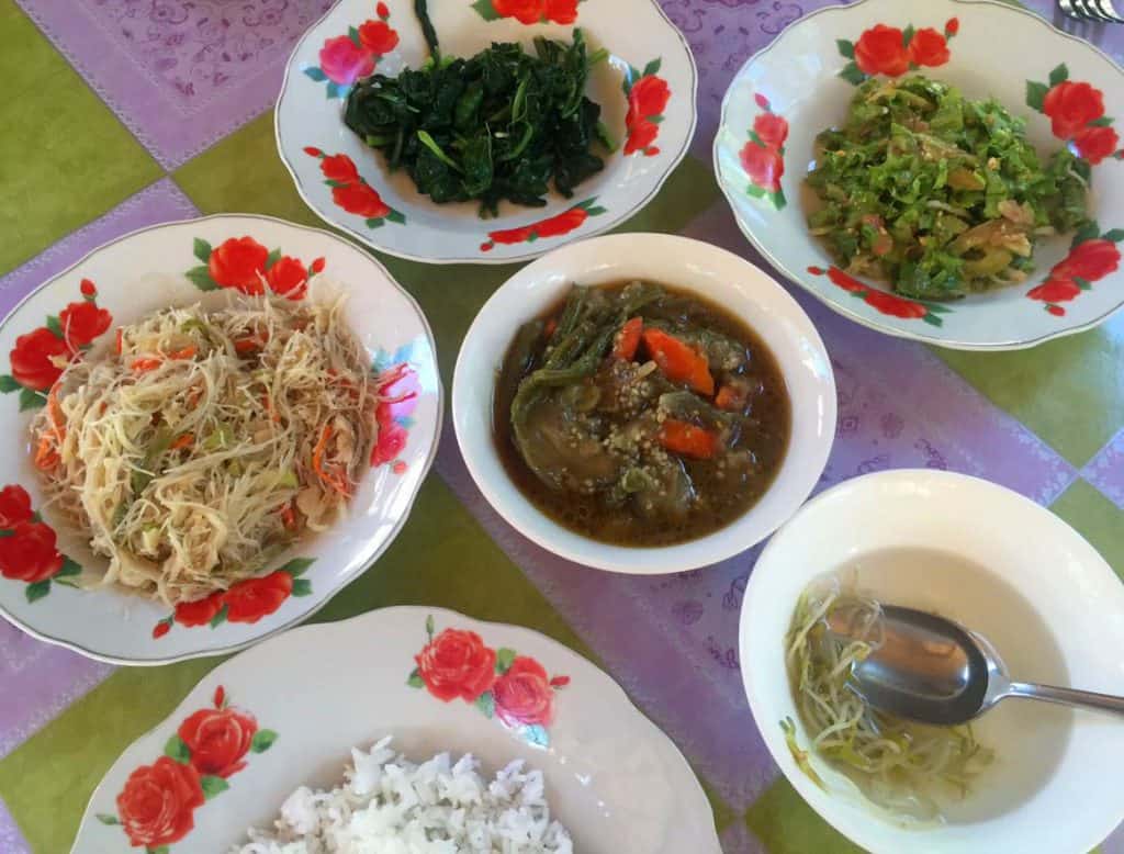 Myanmar's vegetarian dishes