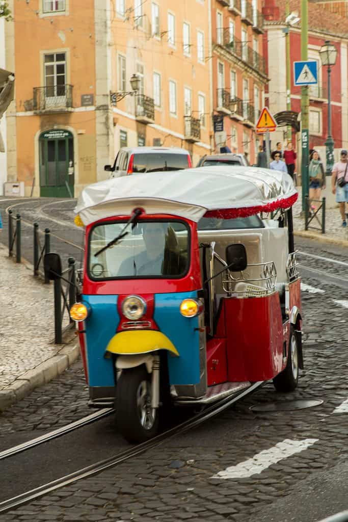 Portugal, tuk-tuk