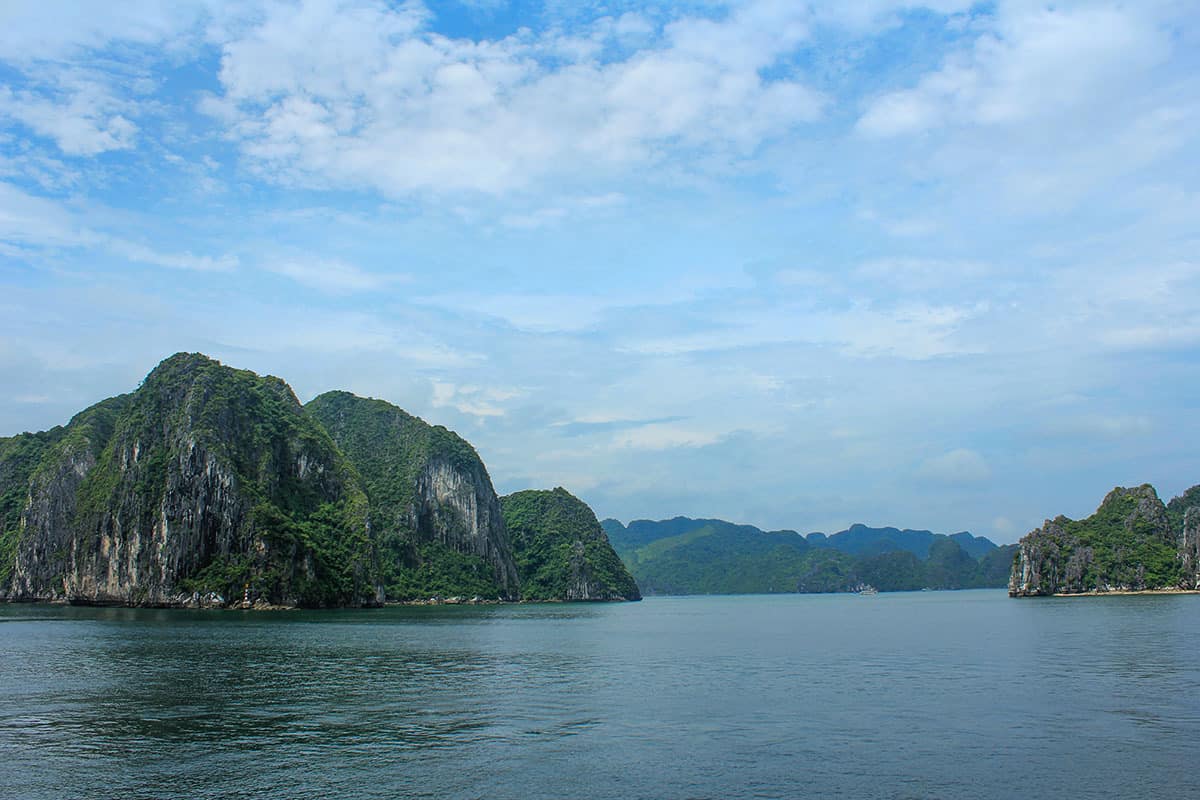 Halong bay beautiful view