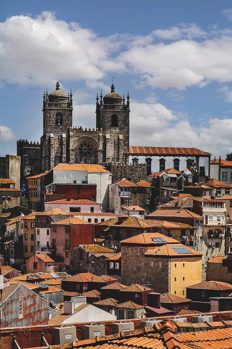 Sé do Porto in Portugal