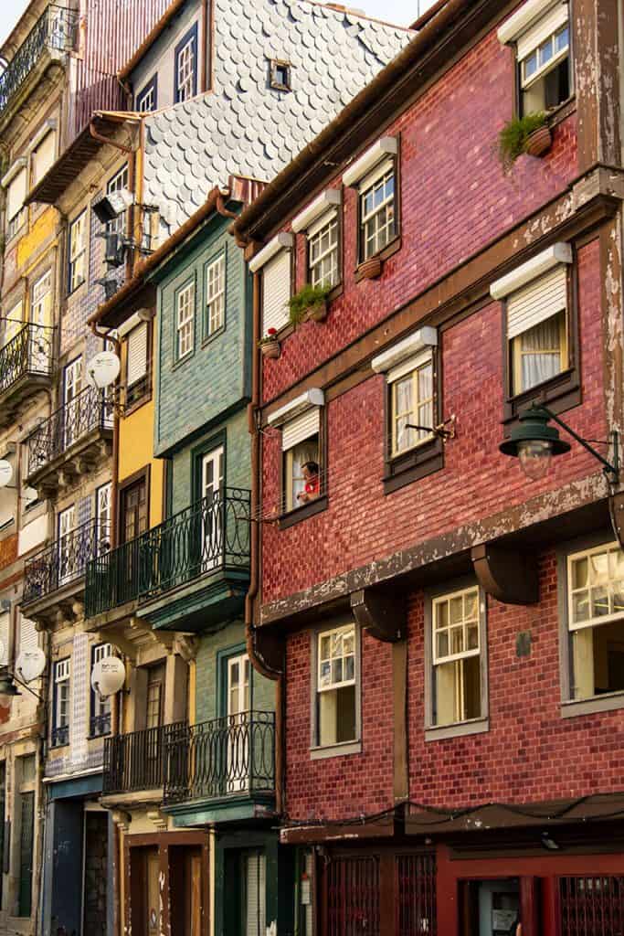 Ribeira neighborhood in Porto