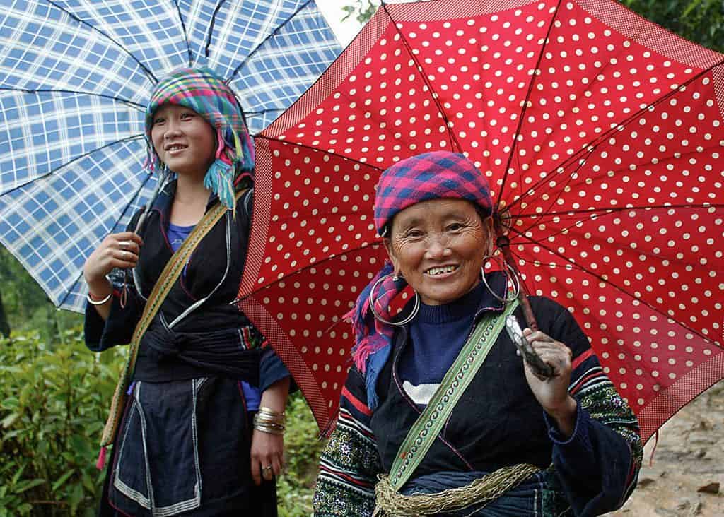 Two women from Sapa's Hill Tribes