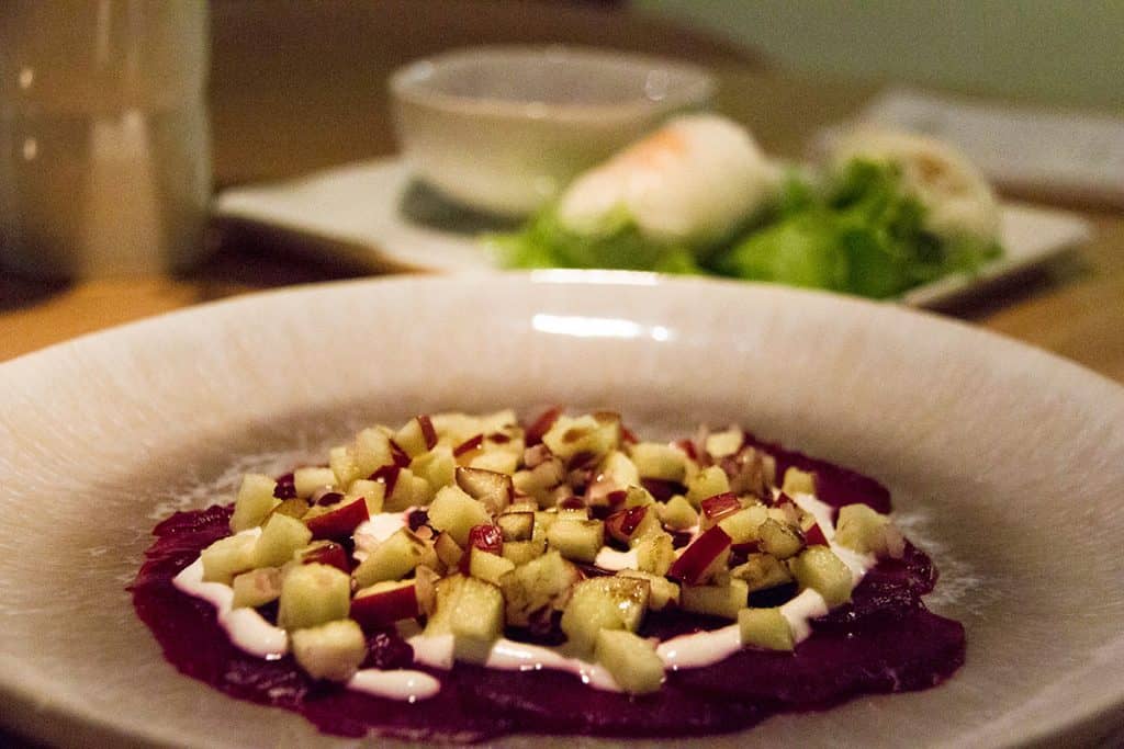 beetroot carpaccio