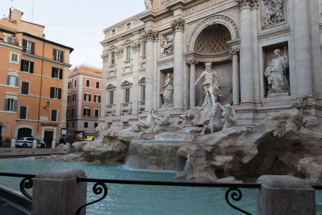 Trevi Fountain in rome