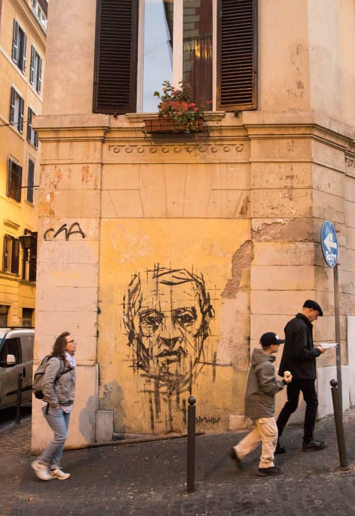 Street art at Monti, Rome