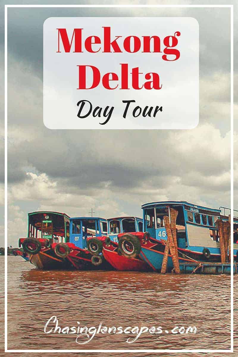 The boats of the Mekong Delta day trips