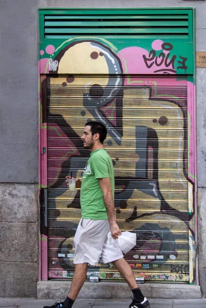 graffiti in madrid