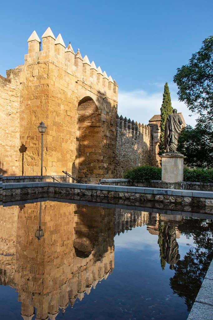 the wall in cordoba old town