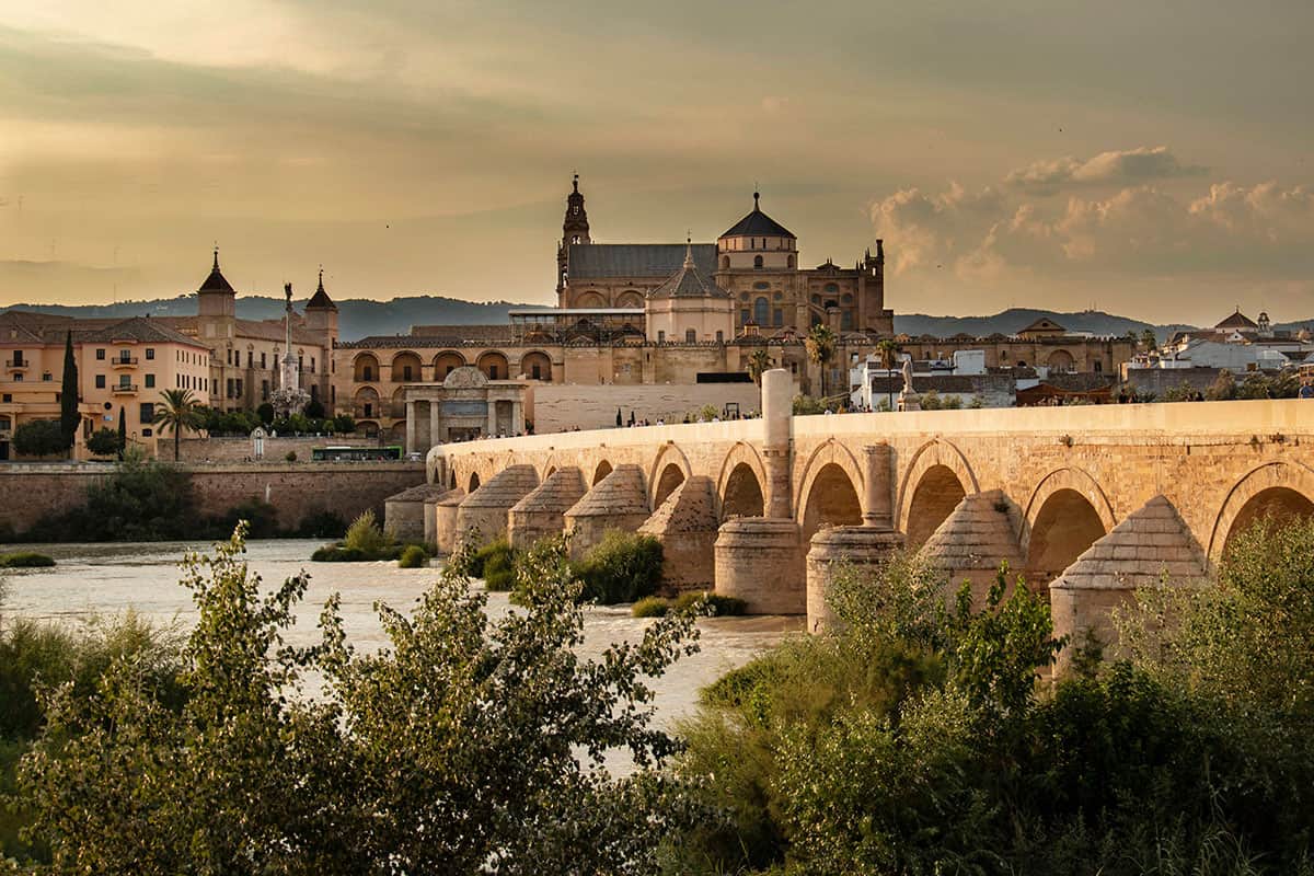 cordoba's view in sunset