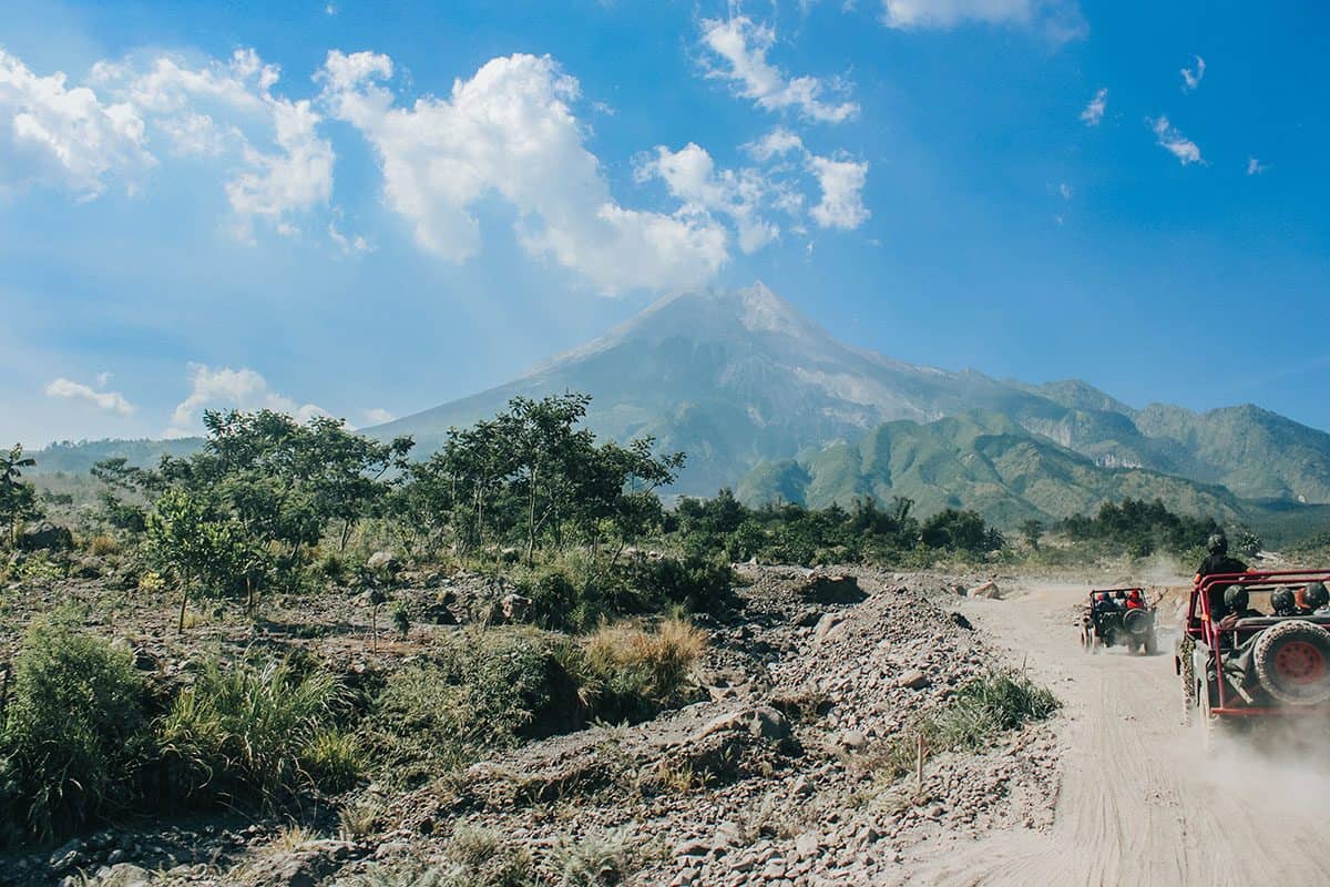 Best attractions in Yogyakarta - Merapi Volcano jeep tour