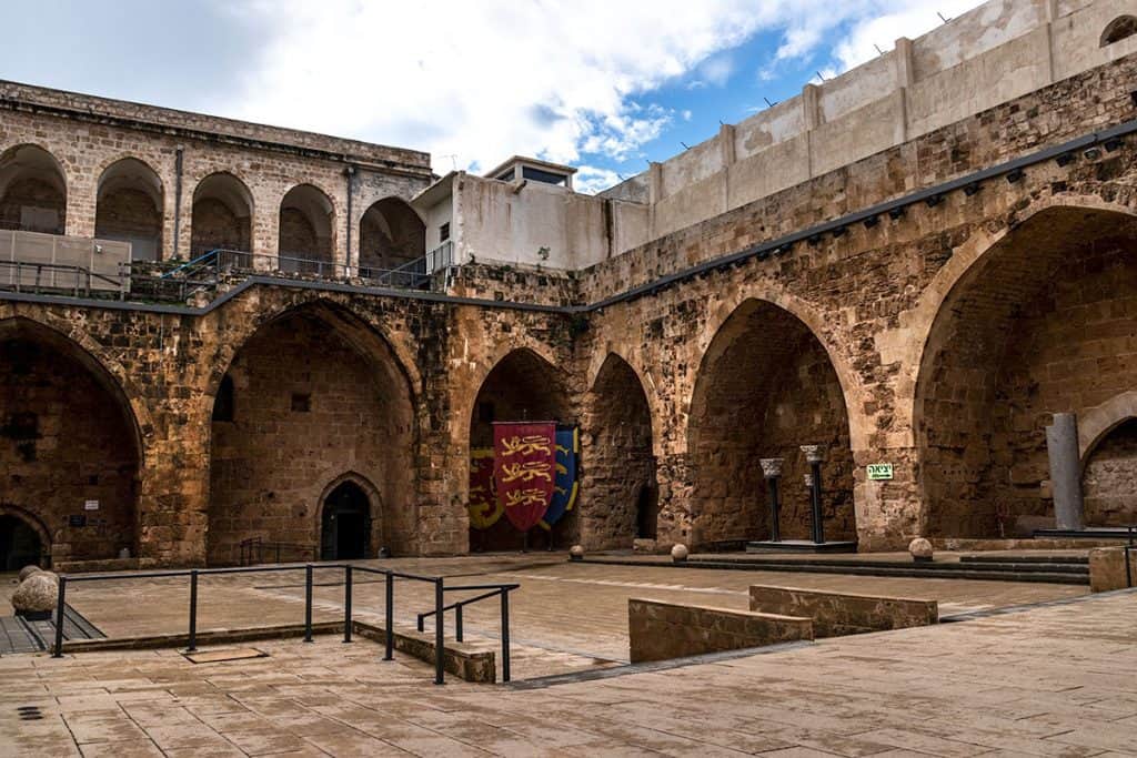 hospitaller fortress courtyard