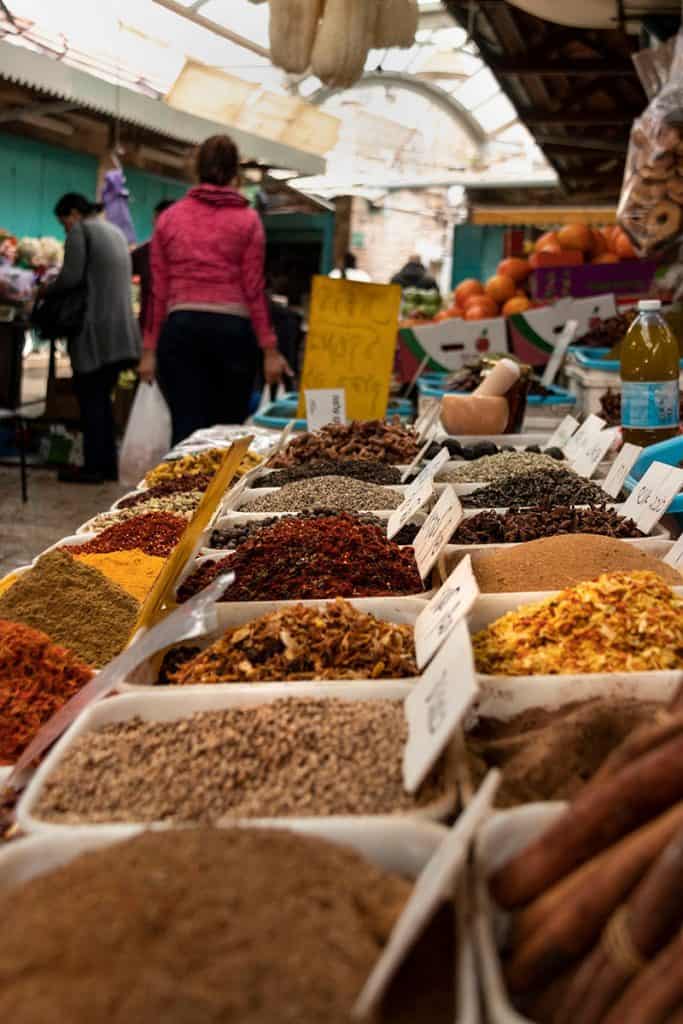 spices in Acre market