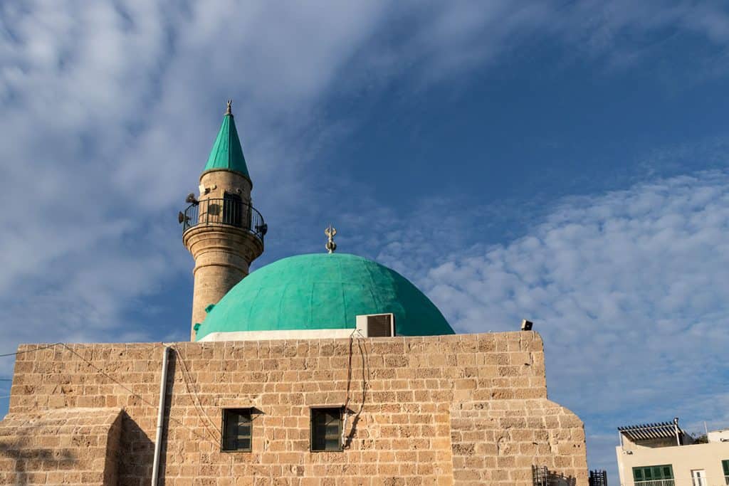 a mosque in the old city of Acre
