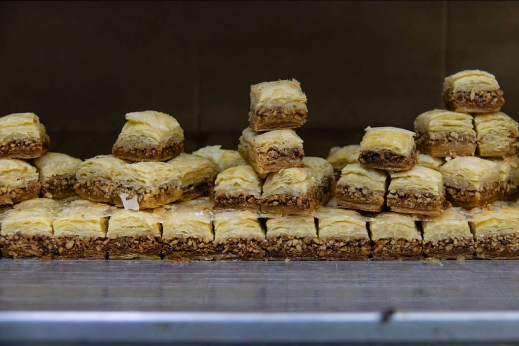 baklava in Israel