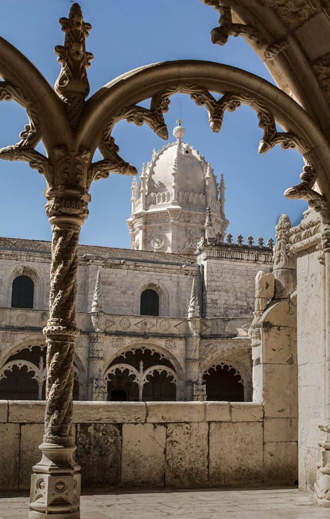 Jerónimos Monastery in Belem Lisbon