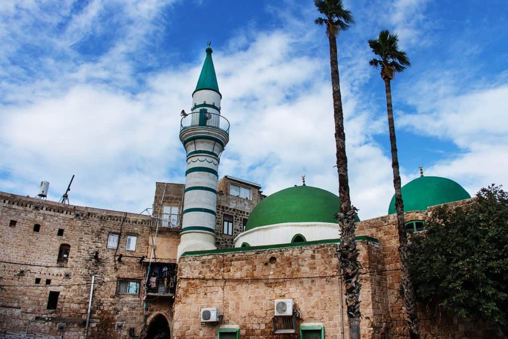 a mosque in Akko