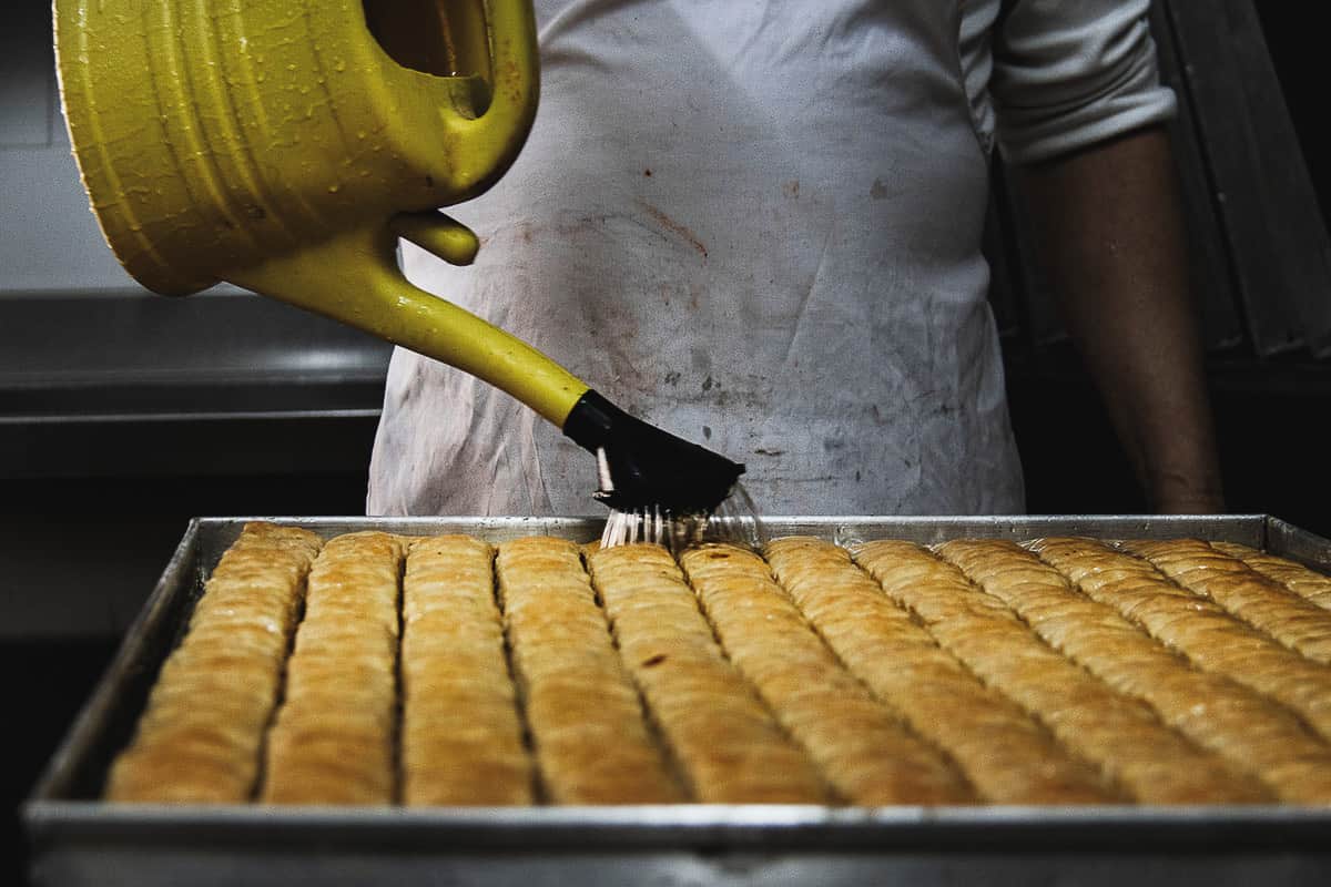 Israeli Mediterranean sweets in Akko Israel