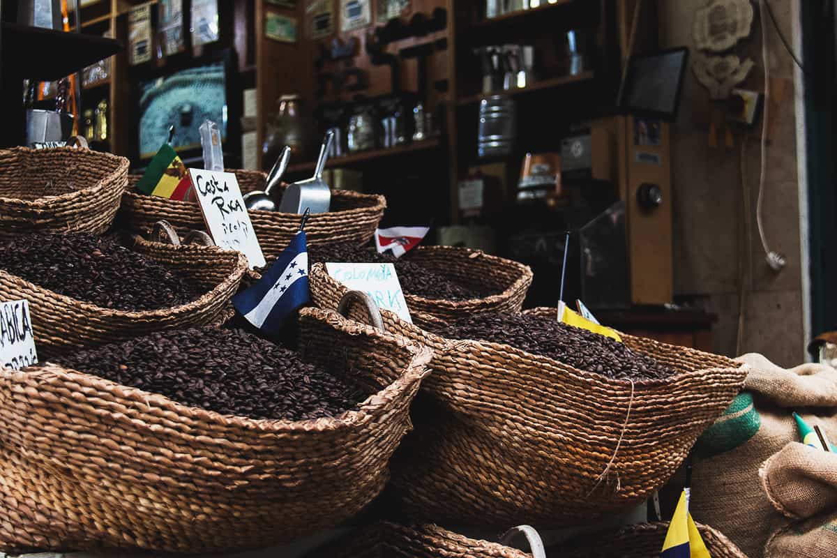 Coffee in Akko Market Israel