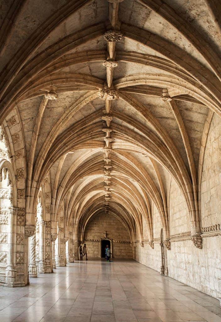 Jerónimos Monastery in Belem Lisbon