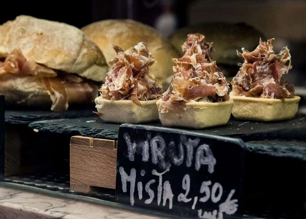 ham sandwich in Mercado da Ribeira lisbon