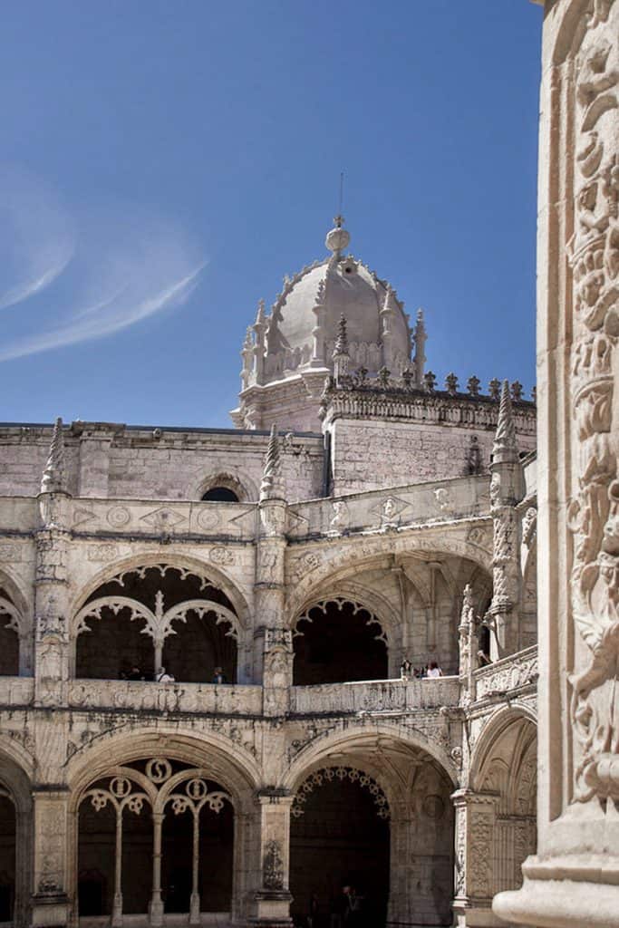 Jerónimos Monastery in belem lisbon