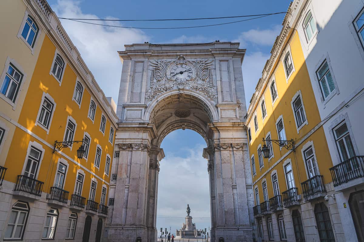 Comercio Square Lisbon Portugal