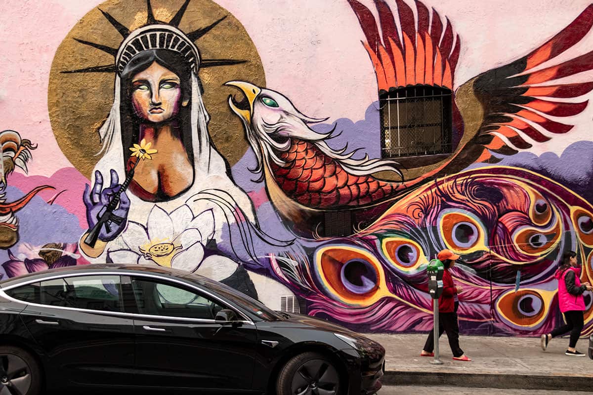 Great street art in San Francisco