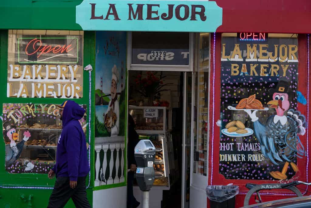 A bakery at San Francisco's The MIssion