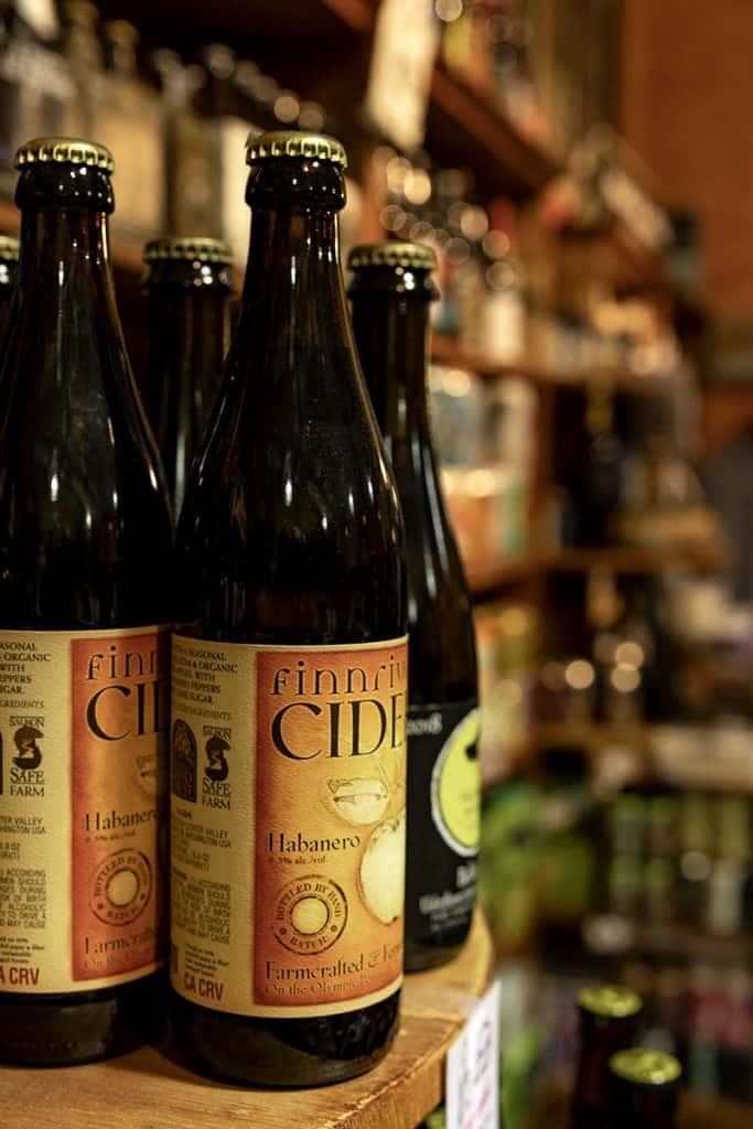 Bottles at one of the shops in Visit the Ferry Building Marketplace