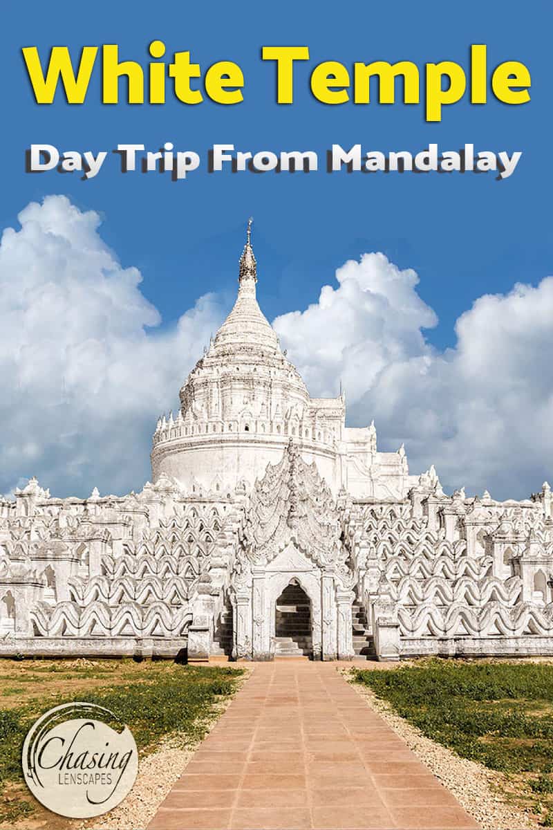 Hsinbyume Pagoda - the white temple in Mingun, Mandalay