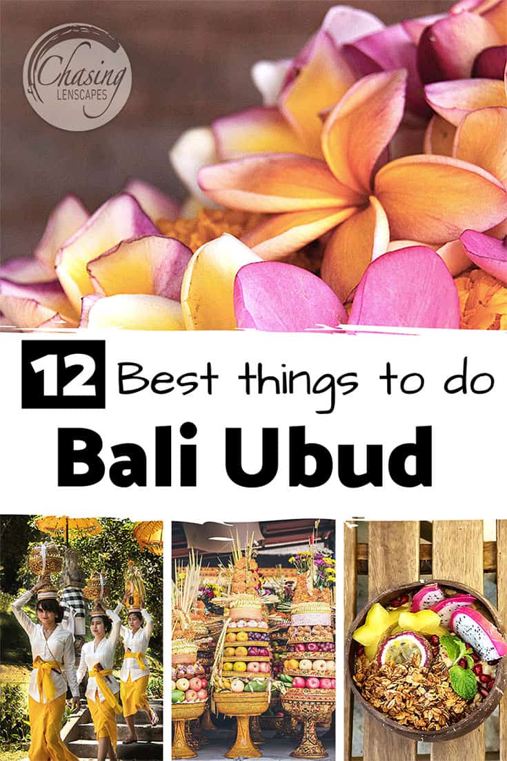 Ubud Bali things to do - a collection of culture activities