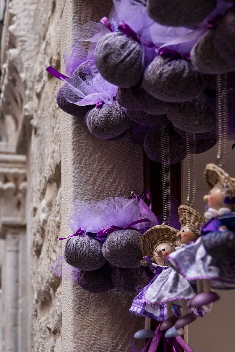 Lavender in Split's old town Croatia