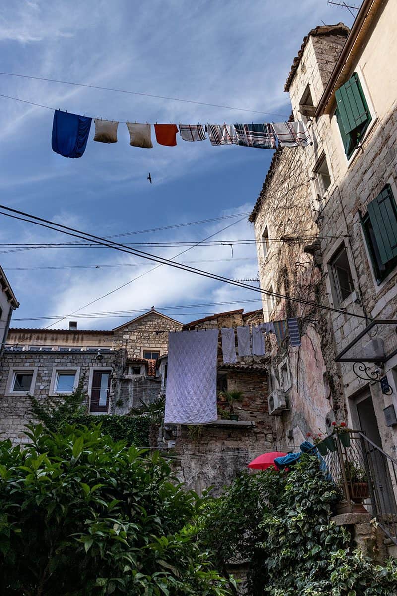 Split's alleys in Croatia