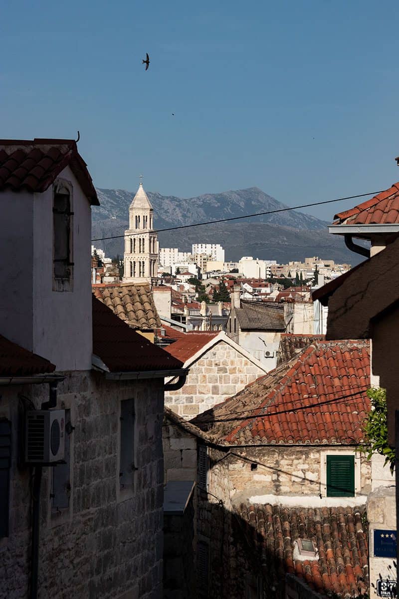 Varos alleys in Split Croatia