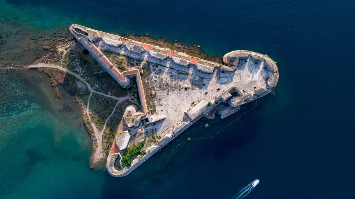 St nicholas fortress in croatia