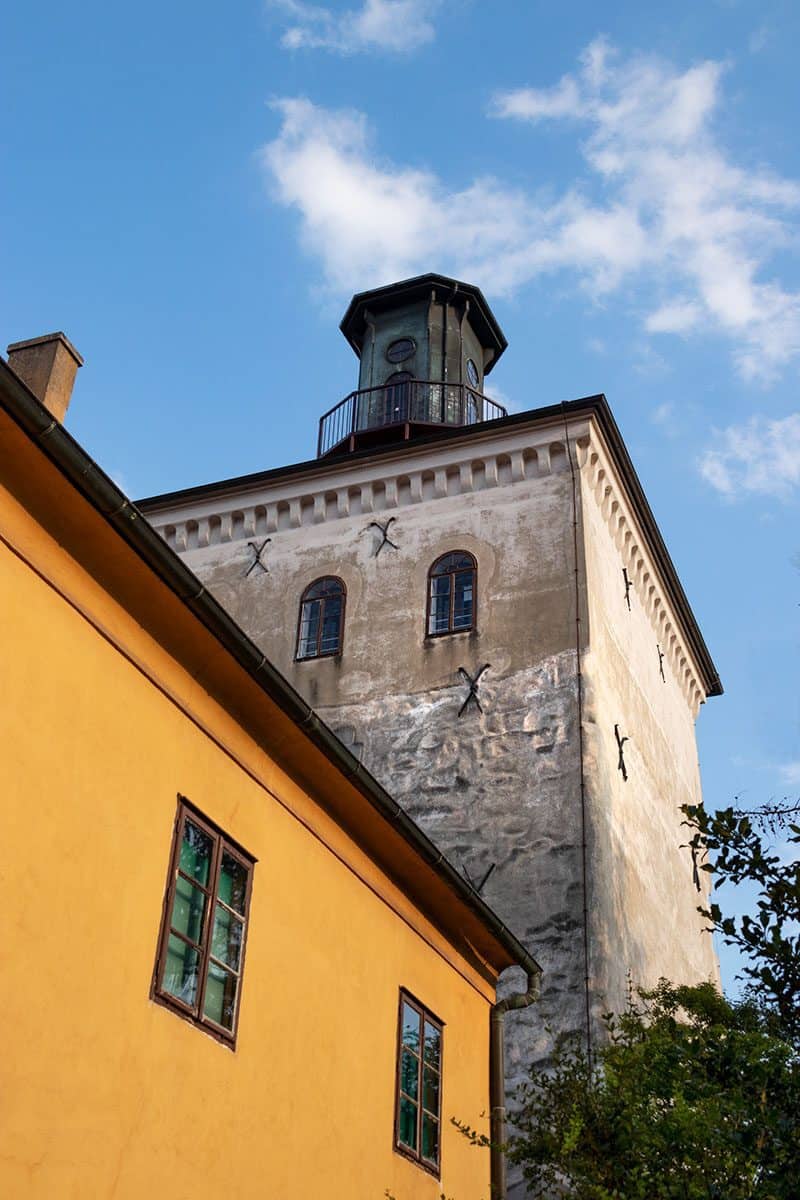 Lotrščak tower in Zagreb Croatia