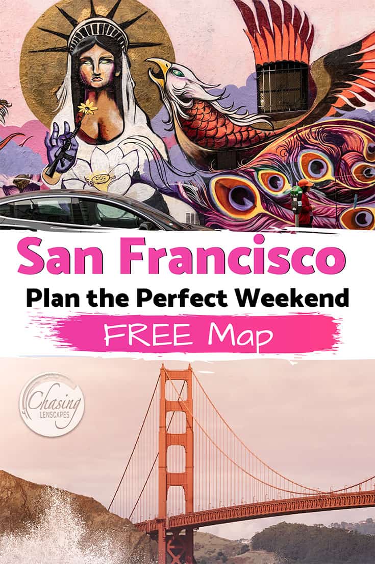 Include street art and the Golden Gate Bridge in your San Francisco Itinerary