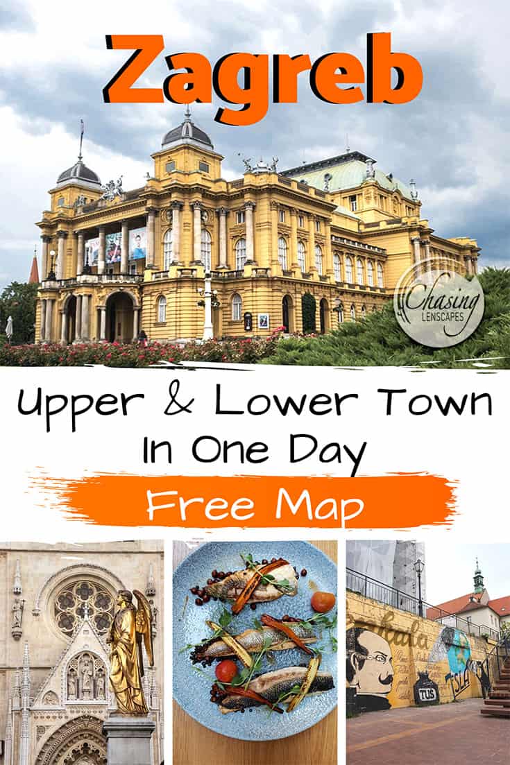 Best highlights in Zagreb's upper and lower town  