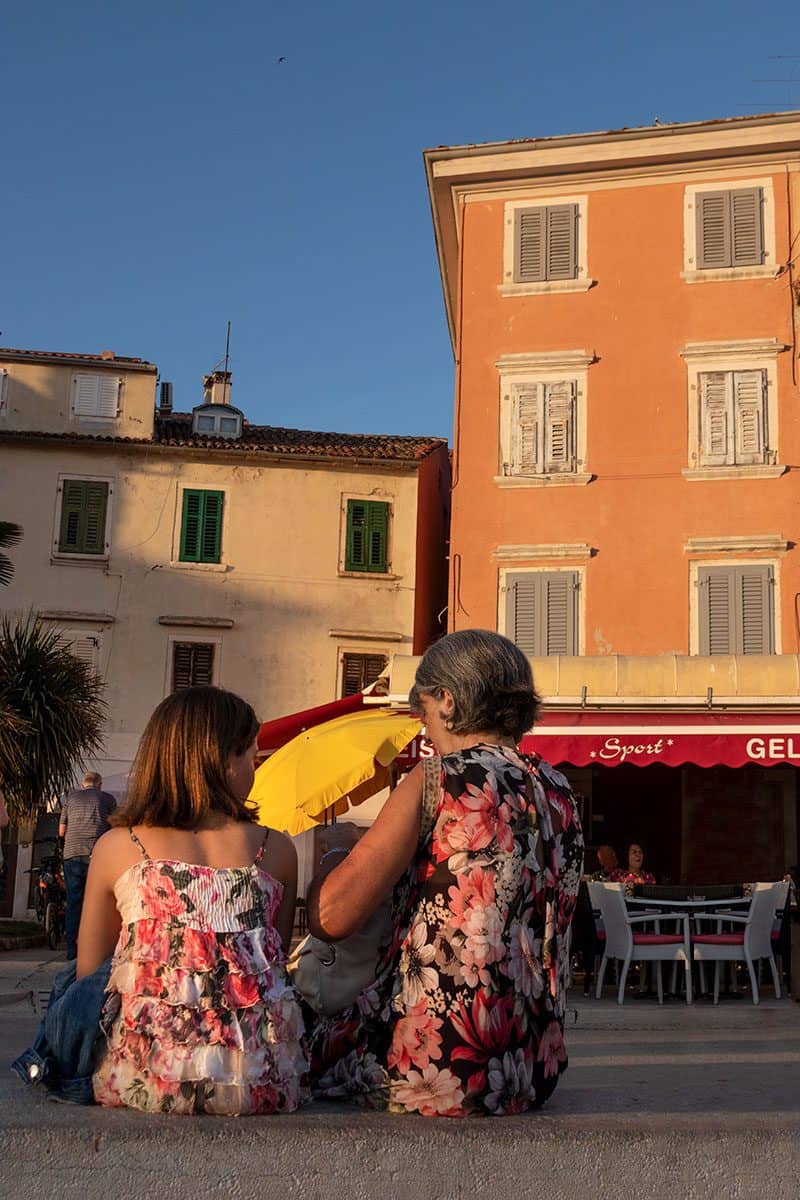 Colorful Rovinj in Istrian Peninsula