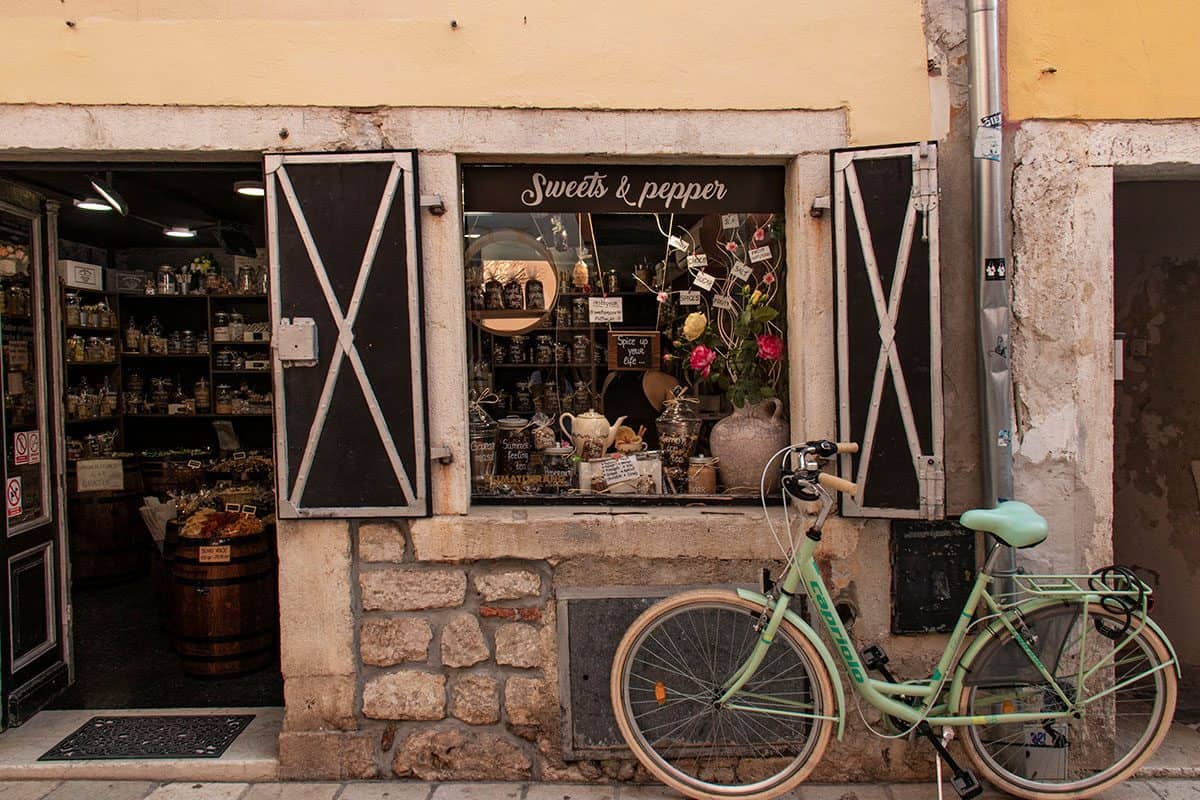 Rovinj shops