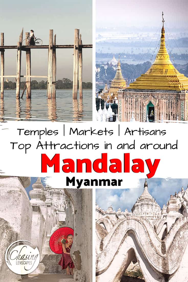Temples of Mandalay Myanmar