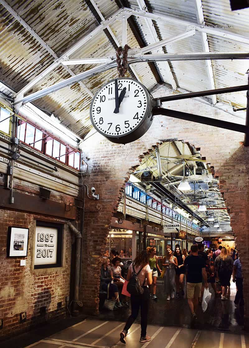 Chelsea Market in the meatpacking district New York