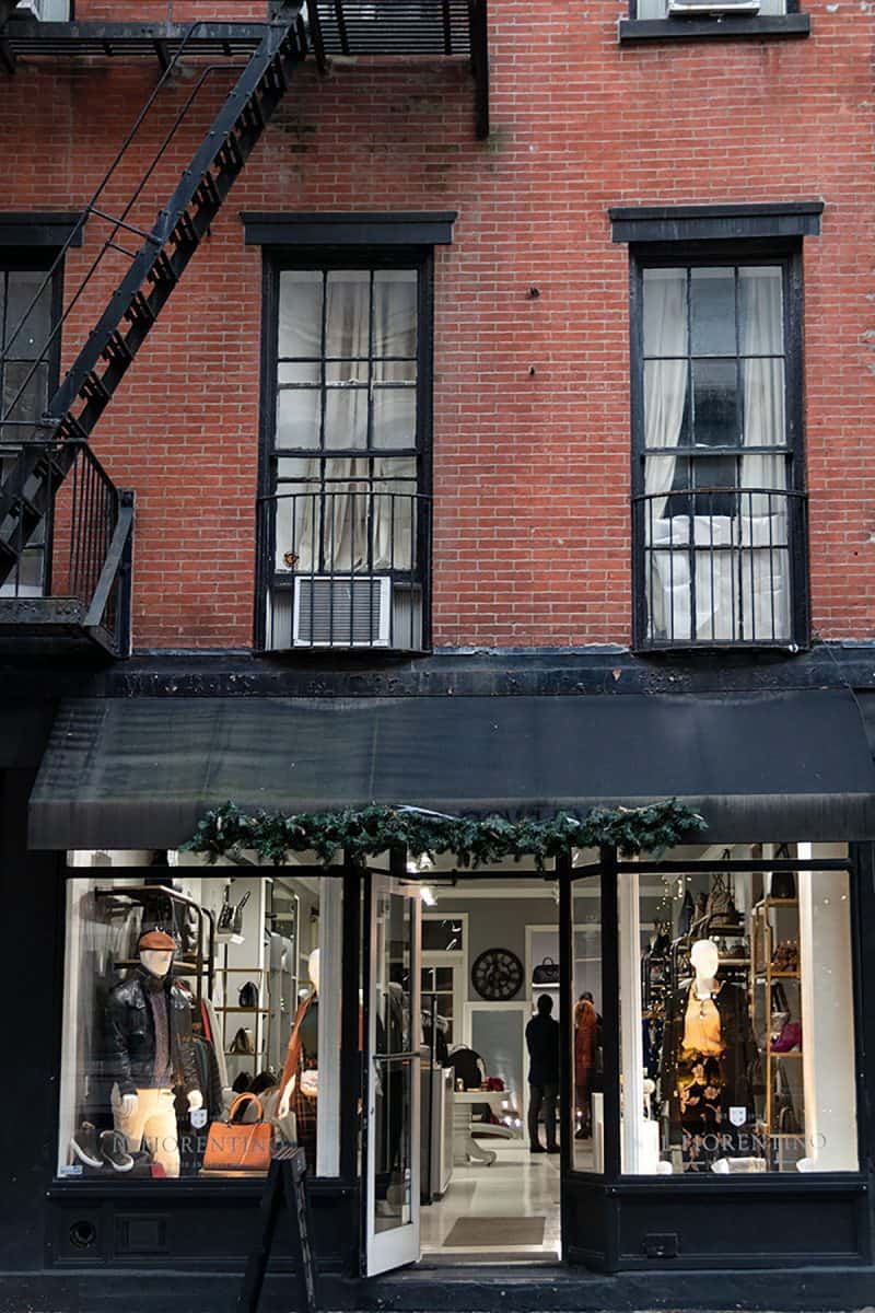 A shop in Greenwich village NYC