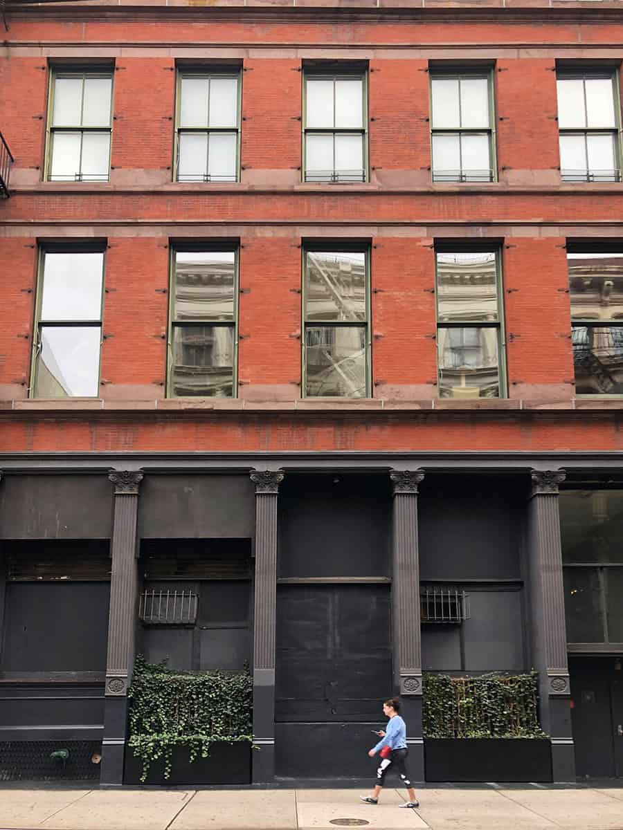 Soho buildings in new york