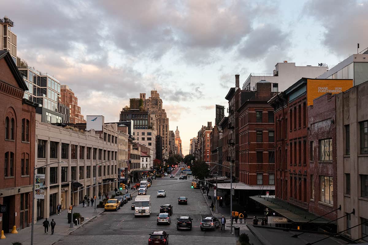 Meatpacking District's colorful streets New York